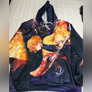 Sweatshirt- Zenitsu demon slyer anime Hoodie